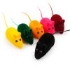 Simulated Mouse Cat Toy For Dog & Cat; Cat Play Toy; Interactive Cat Toys; pack of 3; Random Color; 5.4*1.1in