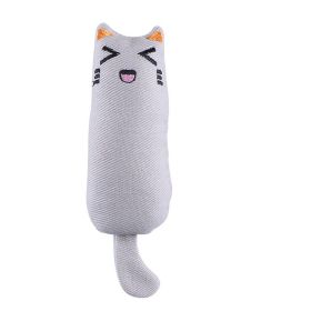 Plush Cat Toy Rustle Sound Catnip Toy Cats Products for Pets Cute Cat Toys for Kitten Teeth Grinding Cat Plush Thumb Pillow (Color: 1PCS)