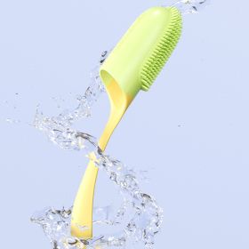 Pet Silicone Tooth Cleaning Care Finger Wrap Cat Dog Oral Cleaning Toothbrush Tool Dog Cat Finger Toothbrush Supplies  Dog Toothbrush Kit (Color: yellow)