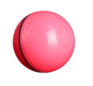 LED Laser Electronic Rolling Pet Funny Cat Toy Ball (Color: USB Pink)