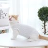 Cats' clothes all year round thin weaning;  anti licking;  anti biting and breathable nursing clothes