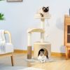 Cat Tree with Natural Sisal Rope Cat Toys for Indoor