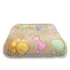 Soft and Fluffy High Quality Pet Blanket Cute Cartoon Pattern Pet Mat Warm and Comfortable Blanket for Cat and Dogs Pet Supplies