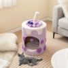 New Cute Cat Tree Tower with Scratching Post